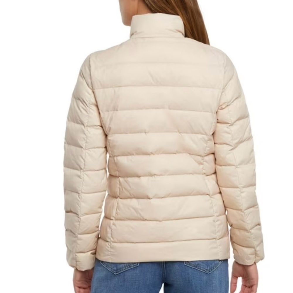 Eddie Bauer Women's Packable Jacket 650 Fill Power Down No Hood Zip Pockets 😍 - Picture 4 of 10